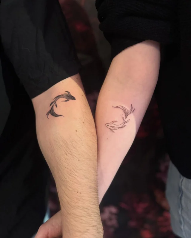 Mal ein anderes Partnertattoo für @_tschule_ und Nico 
War schön mit euch ☺️

#tattoo #tattooed #tattoos #tattoolifestyle #tattooist #tattooing #tattoostyle #tattoomagazine #tattoogirls #tattooartists #tattooworkers #tattoolover #tattoolovers #ink #inkaddict #inked #inkmaster #inkwork #laichingen #blablaink #partner #partnertattoo #inkstagrammers