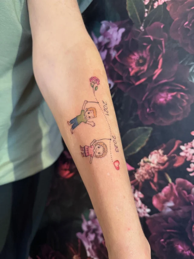 Ein Tattoo für die Enkel ❤️

#tattoo #tattooed #tattoos #tattoolifestyle #tattooist #tattooing #tattoostyle #tattoomagazine #tattoogirls #tattooartists #tattooworkers #tattoolover #tattoolovers #tattoostyle #tattoodelicada #ink #inkaddict #inked #inkedmag #inkedlife #tattoostudio #laichingen #color